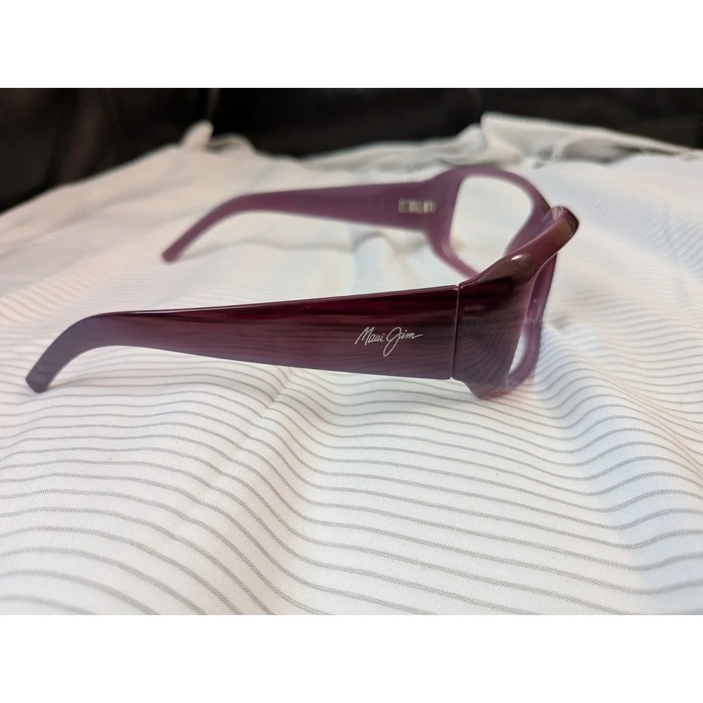 Maui Jim Blue Water MJ-236-28B Italy Purple Sunglasses Frame 63-18-125
